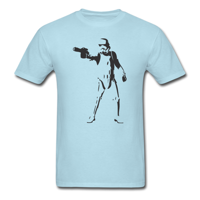 Stormtrooper Silhouette Unisex Classic T-Shirt - powder blue