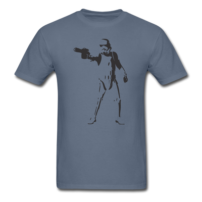 Stormtrooper Silhouette Unisex Classic T-Shirt - denim