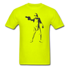 Stormtrooper Silhouette Unisex Classic T-Shirt - safety green