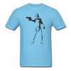 Stormtrooper Silhouette Unisex Classic T-Shirt - aquatic blue