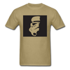 Stormtrooper Head Silhouette Unisex Classic T-Shirt - khaki
