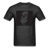 Stormtrooper Head Silhouette Unisex Classic T-Shirt - heather black