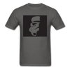 Stormtrooper Head Silhouette Unisex Classic T-Shirt - charcoal