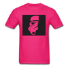Stormtrooper Head Silhouette Unisex Classic T-Shirt - fuchsia