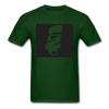 Stormtrooper Head Silhouette Unisex Classic T-Shirt - forest green