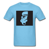 Stormtrooper Head Silhouette Unisex Classic T-Shirt - aquatic blue
