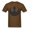 Resistance Logo Star Wars Unisex Classic T-Shirt - brown
