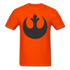 Resistance Logo Star Wars Unisex Classic T-Shirt - orange