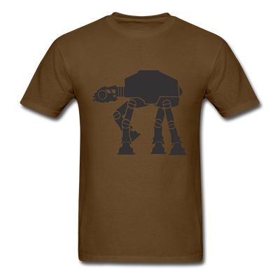At-At Silhouette Unisex Classic T-Shirt - brown