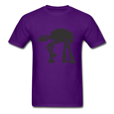 At-At Silhouette Unisex Classic T-Shirt - purple