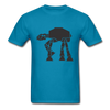 At-At Silhouette Unisex Classic T-Shirt - turquoise