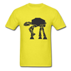 At-At Silhouette Unisex Classic T-Shirt - yellow