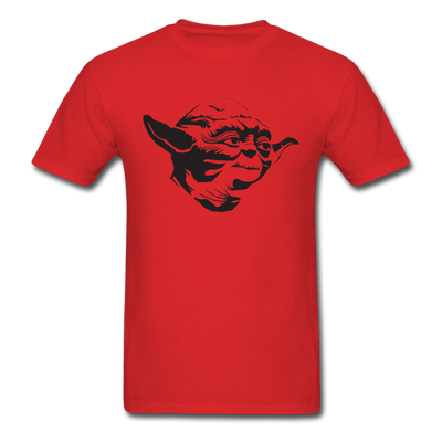 Yoda Silhouette Unisex Classic T-Shirt - red