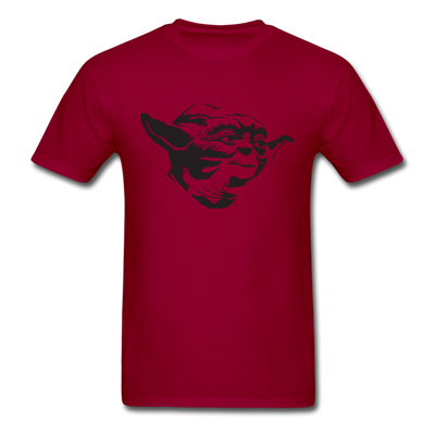 Yoda Silhouette Unisex Classic T-Shirt - dark red