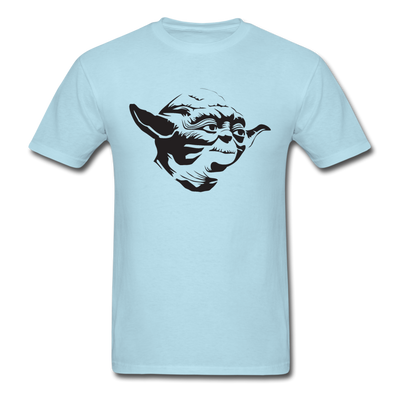 Yoda Silhouette Unisex Classic T-Shirt - powder blue
