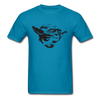 Yoda Silhouette Unisex Classic T-Shirt - turquoise