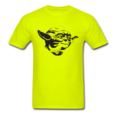 Yoda Silhouette Unisex Classic T-Shirt - safety green