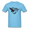 Yoda Silhouette Unisex Classic T-Shirt - aquatic blue