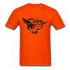 Yoda Silhouette Unisex Classic T-Shirt - orange