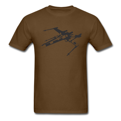 Star Wars X-Wing Unisex Classic T-Shirt - brown