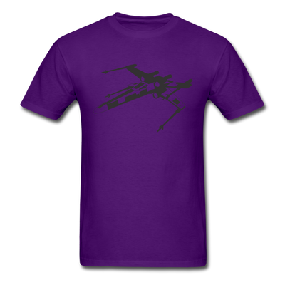 Star Wars X-Wing Unisex Classic T-Shirt - purple