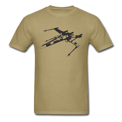 Star Wars X-Wing Unisex Classic T-Shirt - khaki