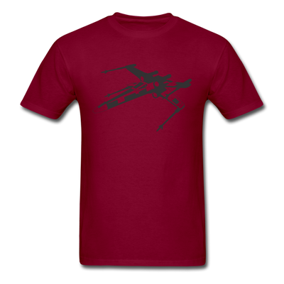 Star Wars X-Wing Unisex Classic T-Shirt - burgundy