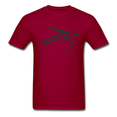Star Wars X-Wing Unisex Classic T-Shirt - dark red