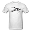 Star Wars X-Wing Unisex Classic T-Shirt - light heather gray