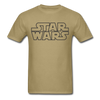 Star Wars Stencil Unisex Classic T-Shirt - khaki