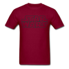Star Wars Stencil Unisex Classic T-Shirt - burgundy