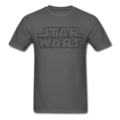 Star Wars Stencil Unisex Classic T-Shirt - charcoal