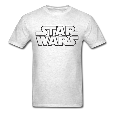 Star Wars Stencil Unisex Classic T-Shirt - light heather gray