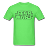 Star Wars Stencil Unisex Classic T-Shirt - kiwi