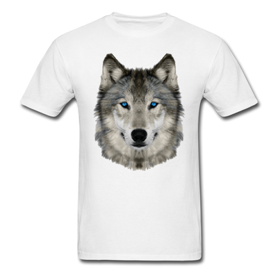 Wolf Head Unisex Classic T-Shirt - white