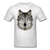 Wolf Head Unisex Classic T-Shirt - light heather gray
