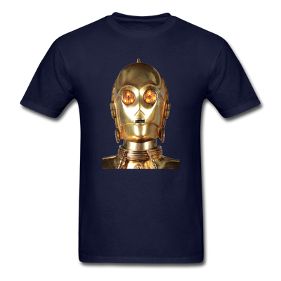 C3PO Star Wars Unisex Classic T-Shirt - navy