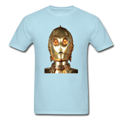 C3PO Star Wars Unisex Classic T-Shirt - powder blue