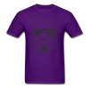 Stormtrooper Star Wars Head Unisex Classic T-Shirt - purple