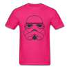 Stormtrooper Star Wars Head Unisex Classic T-Shirt - fuchsia