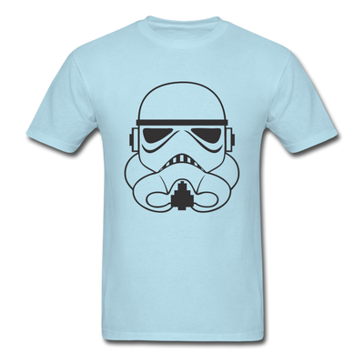 Stormtrooper Star Wars Head Unisex Classic T-Shirt - powder blue