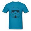 Stormtrooper Star Wars Head Unisex Classic T-Shirt - turquoise