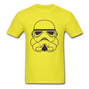 Stormtrooper Star Wars Head Unisex Classic T-Shirt - yellow