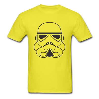 Stormtrooper Star Wars Head Unisex Classic T-Shirt - yellow