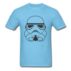Stormtrooper Star Wars Head Unisex Classic T-Shirt - aquatic blue
