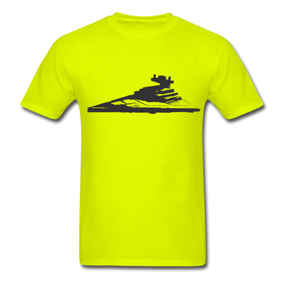 Star Destroyer Unisex Classic T-Shirt - safety green