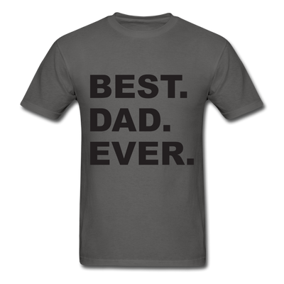 Best Dad Ever Unisex Classic T-Shirt - charcoal