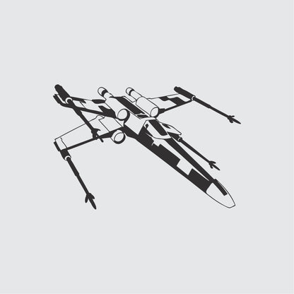 Star Wars X-Wing Fighter Bedroom Decal
